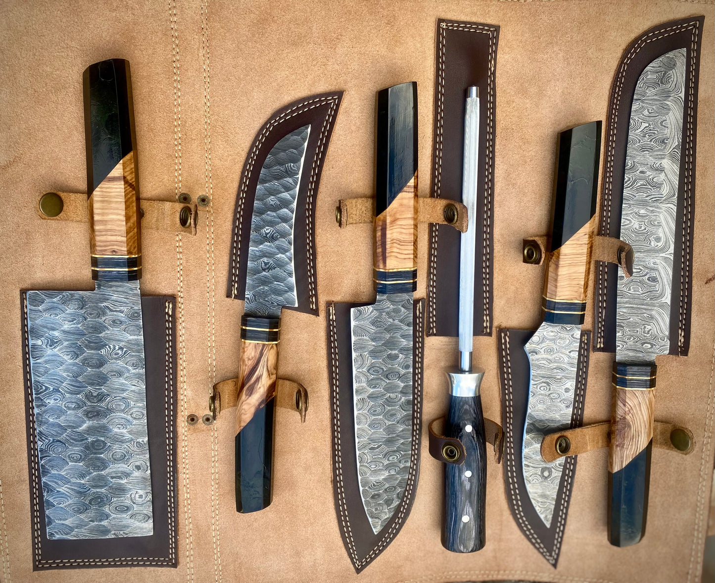 Flyron T6 Chef Knife Set